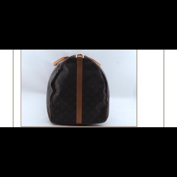 Authentic Louis Vuitton keepall 60 bandouliere travel monogram - Picture 3 of 12